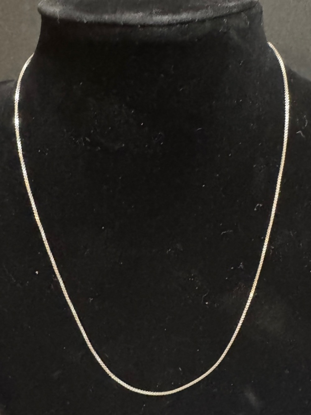 Classic Sterling Dilver Thin Silver Chain